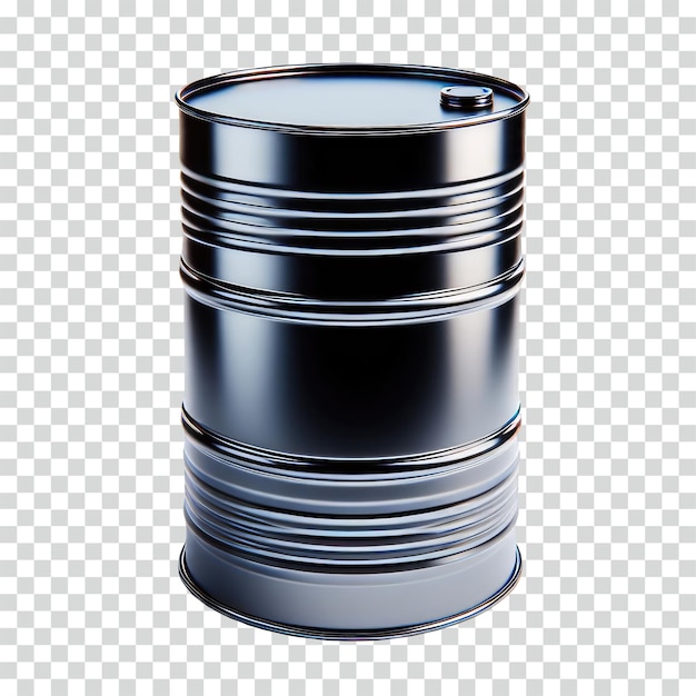 PSD oil barrel transparent background