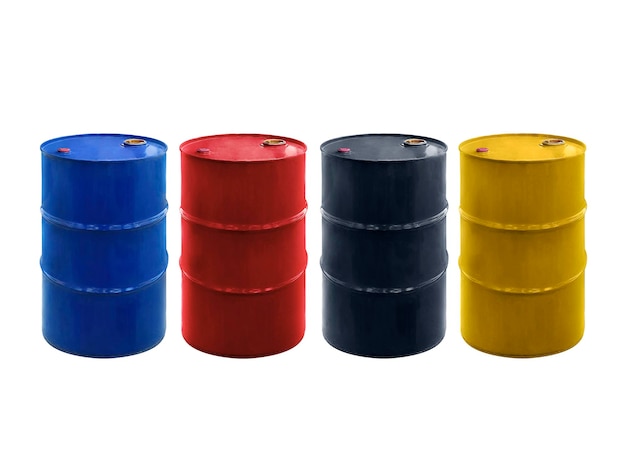 Oil barrel transparent background