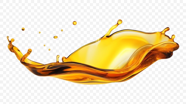 PSD oil lubricant motor oil splash isolated psd