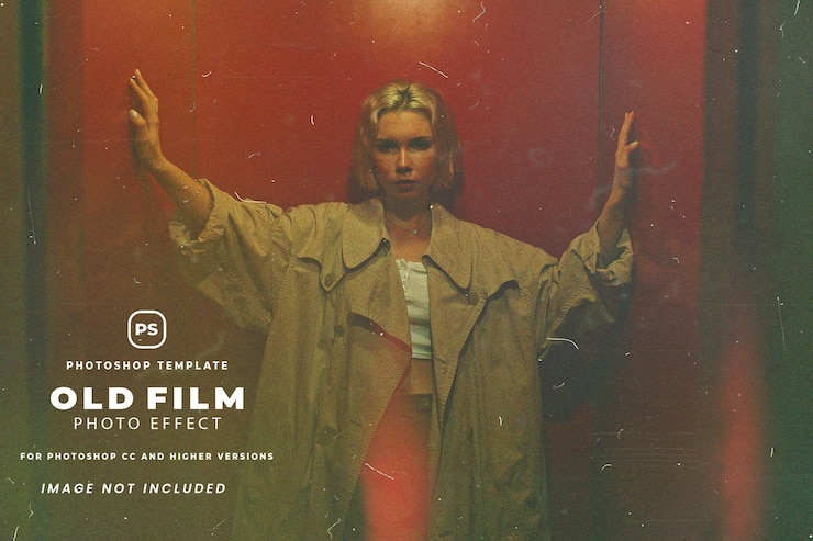 PSD okładka filmu filmowego o nazwie film film.