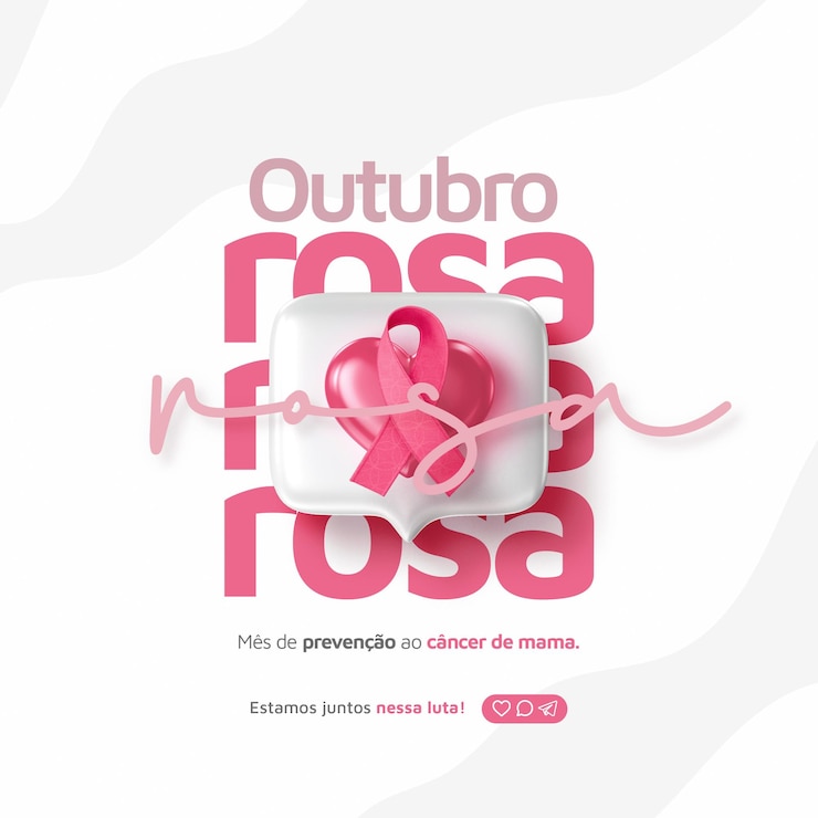 PSD oktober rosa concept roze oktober borstkanker psd template post