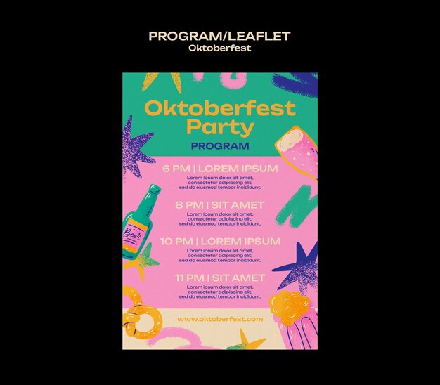 oktoberfest template design