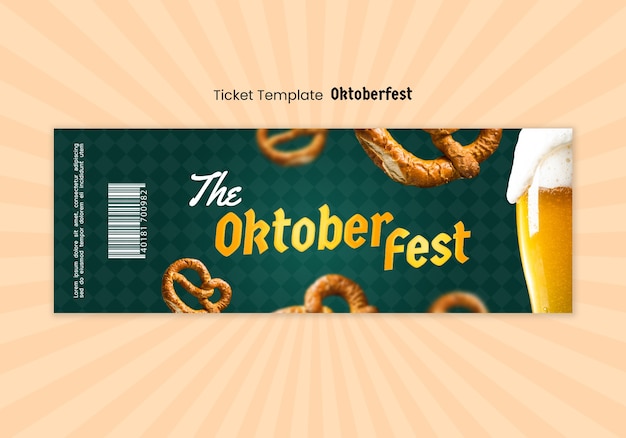 Oktoberfest template design