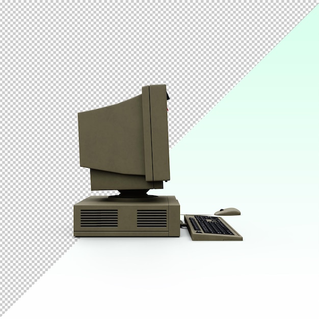 old computer isolated