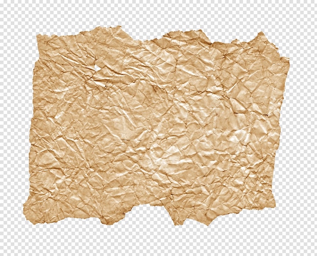 Old crumpled paper texture background