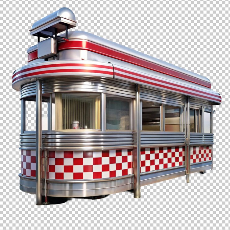 PSD old diner