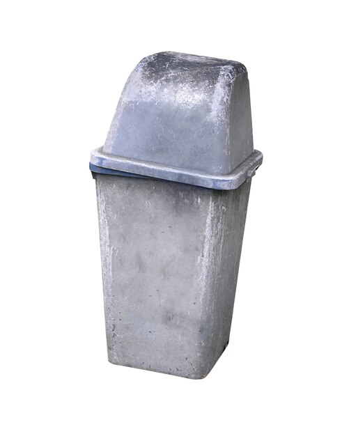 PSD old plastic trash transparent background