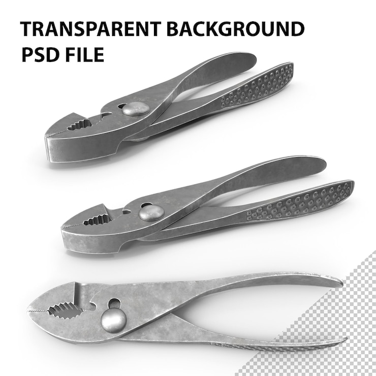 PSD old pliers png