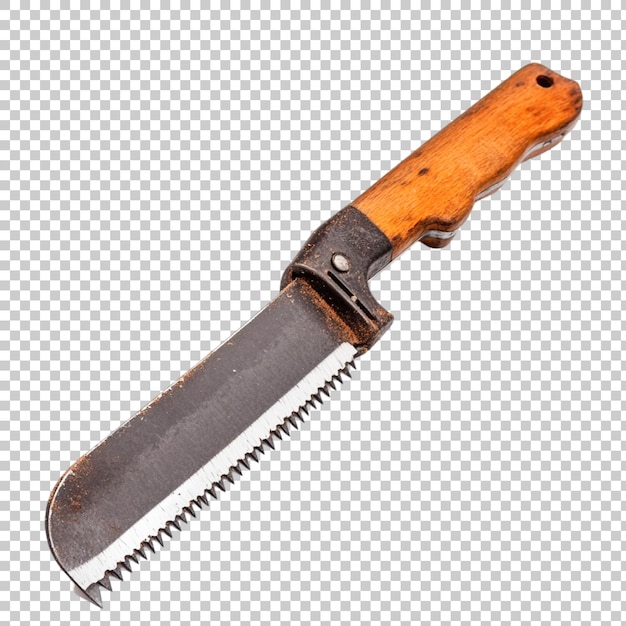Old Rusty Folding Pocket Saw Blade Tool
