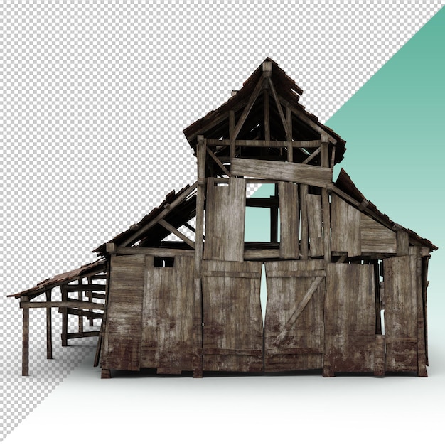 old wood roof