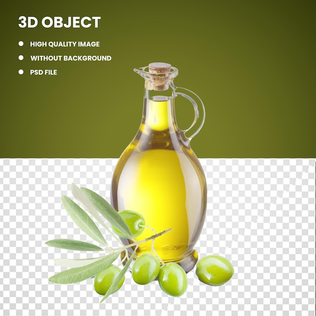 PSD olio d'oliva alimenti olio di mandorle