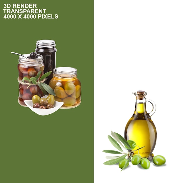 Olive oil transparent background