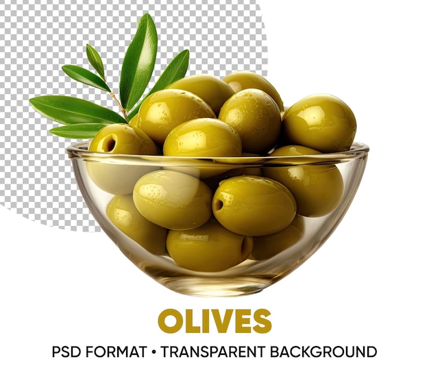 PSD sfondo trasparente olive