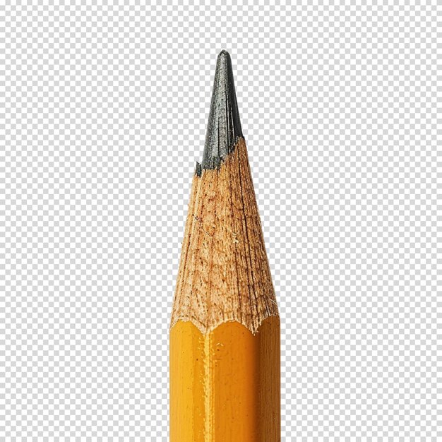 PSD ołówek izolowany na przezroczystym tle