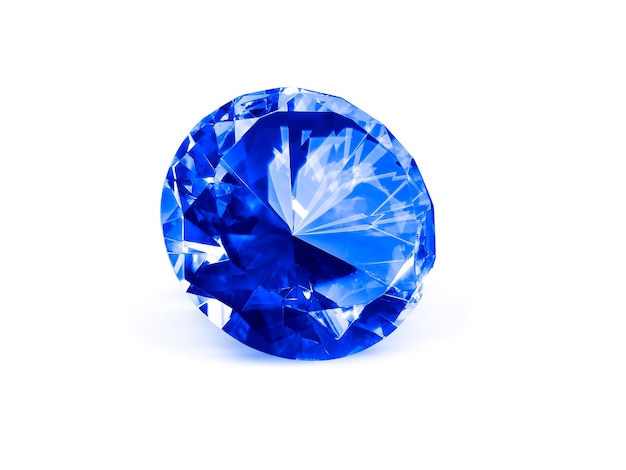 PSD olśniewające diamentowe niebieskie przezroczyste tło