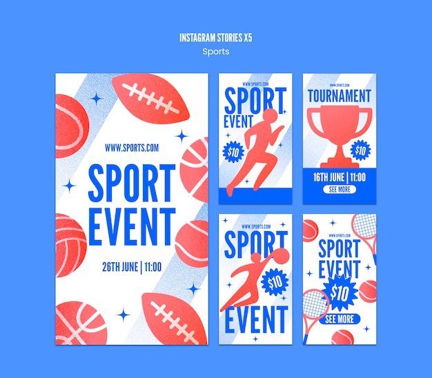 PSD olympics template design