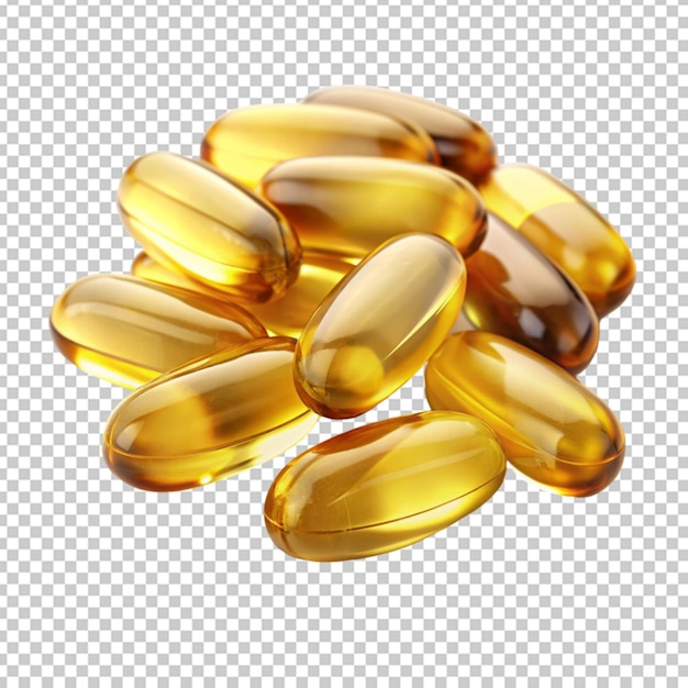 Omega 3 gel capsules