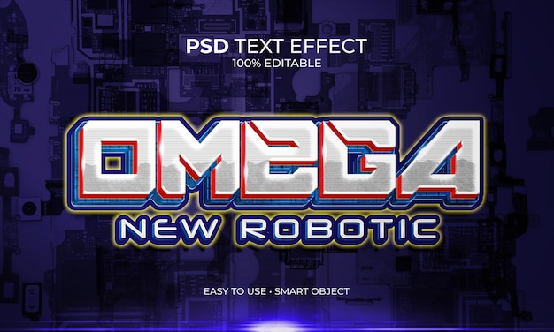 Omega Robotyczny Efekt Tekstowy