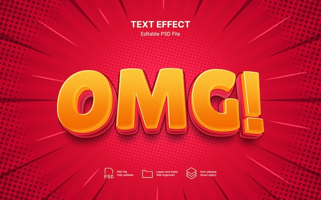 Omg tekst-effect