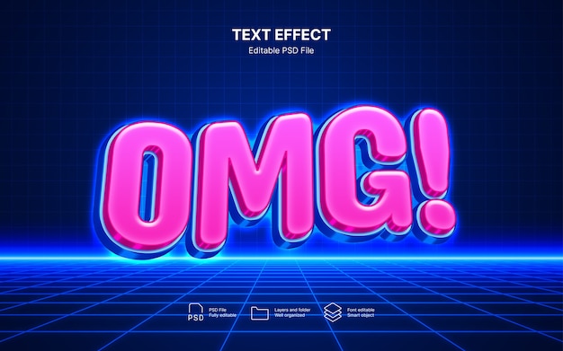 Omg tekst-effect