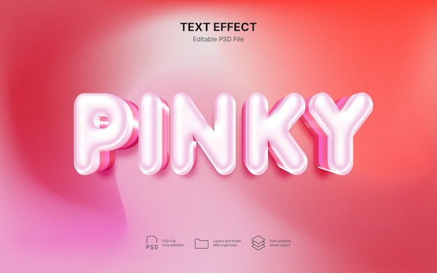 Omg text effect