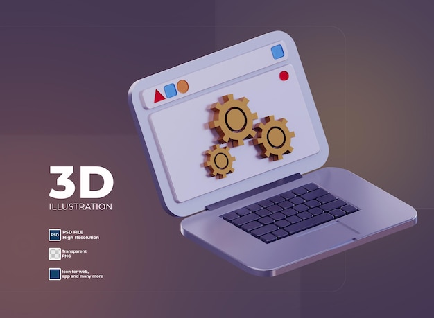 Onderhoud van 3D-computerfouten