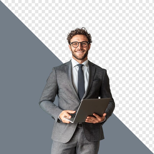 Ondernemers met een transparante achtergrond