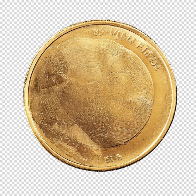 PSD one cent day isolated on transparent background