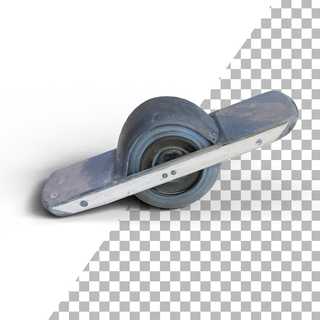 PSD one wheel 3d render