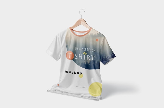 Oneck customizable tshirt mockup