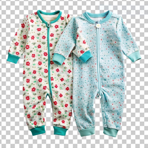 PSD onesies su sfondo trasparente