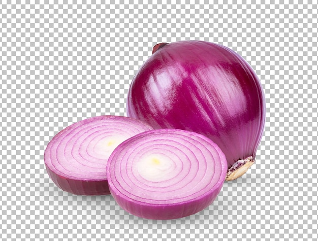 Onion isolated on white