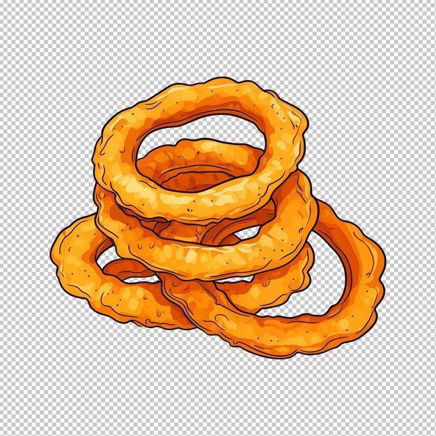 PSD onion rings