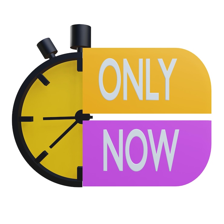 PSD only now big price decline promotion sign