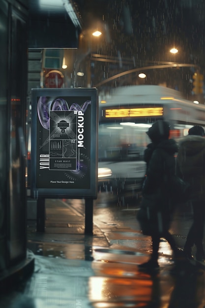 Ontwerp van een model voor buitenreclame