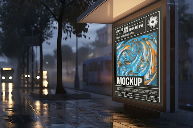 Ontwerp van een model voor buitenreclame