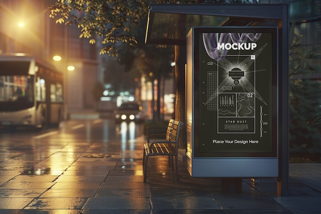 Ontwerp van een model voor buitenreclame