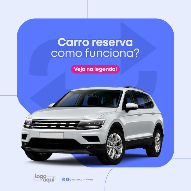 Ontwerp van een sjabloon voor autoverzekeringsmaatschappij in het Portugees