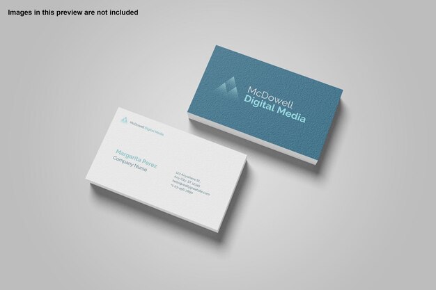 ontwerp van een visitekaartje