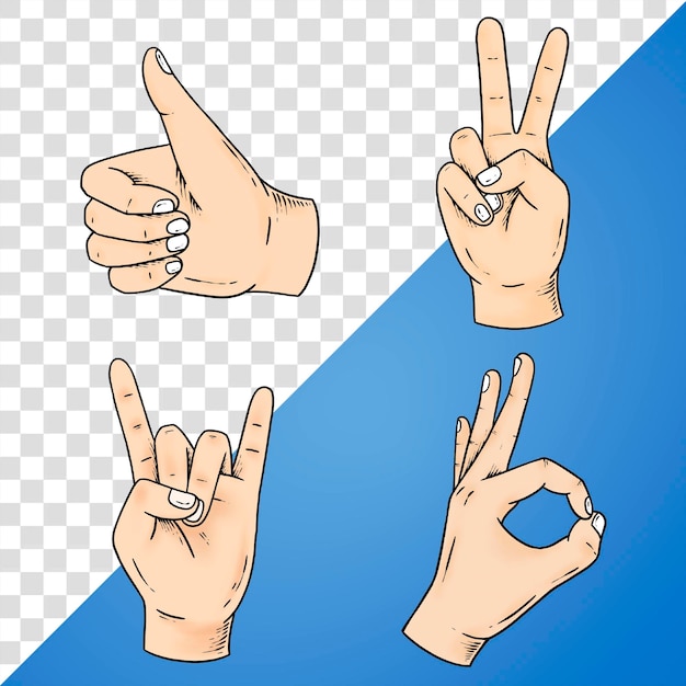 Ontwerpelement van de handkleurlijst van het tijdschrift