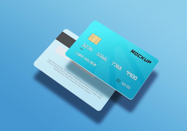 ontwerpweergave van creditcardmodel