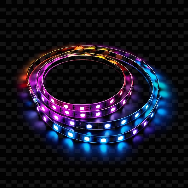 PSD op afstand bediende led strip lights met rgb color adhesive b y2k neon light decorative background