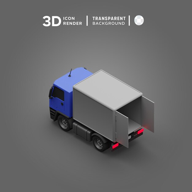 PSD open 3d illustratie rendering 3d icoon gekleurd geïsoleerd