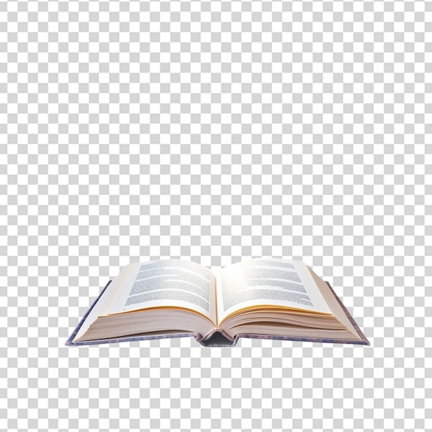 Open book with fairytale scene png transparent