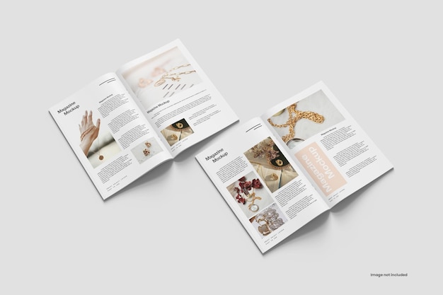 Open Magazine Mockup