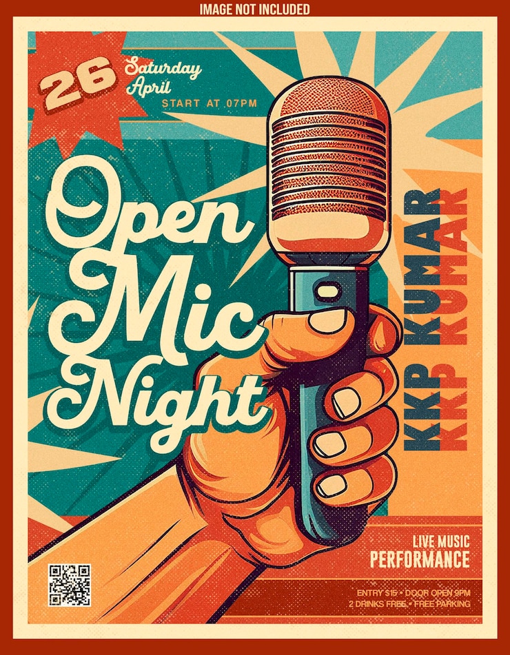 PSD open mic nacht met kkp kumar