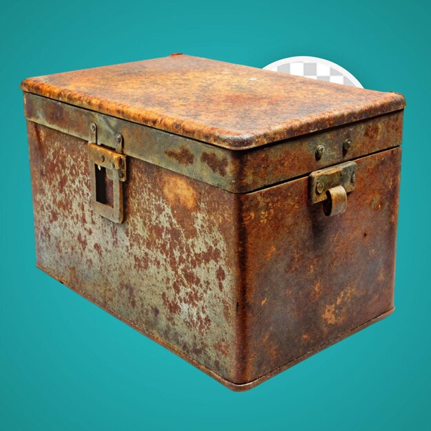 PSD open mystery wooden chest