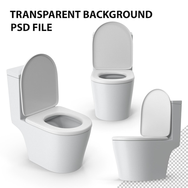 PSD open toilet png