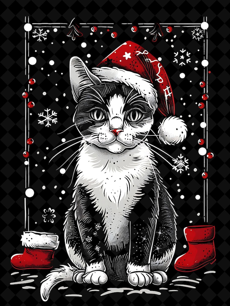 PSD open up the cat world by personalized cat png image designs for decoration and printing