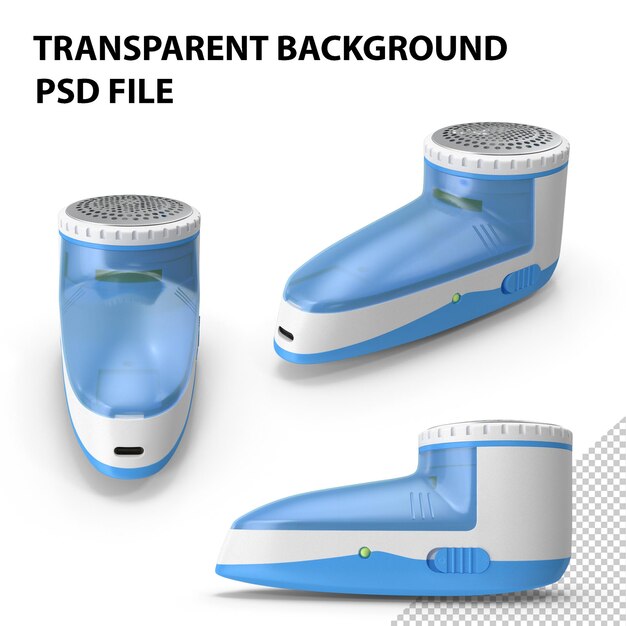 PSD oplaadbare lint remover png